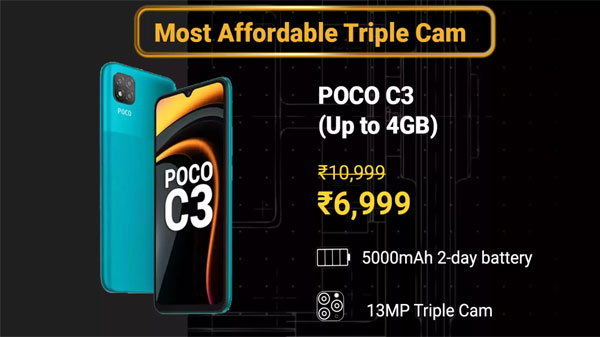 Poco C3 (27% Off )