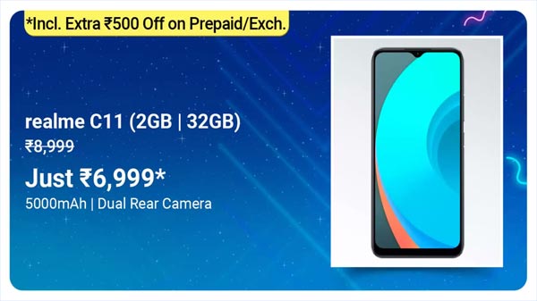 Realme C11 (16% off)