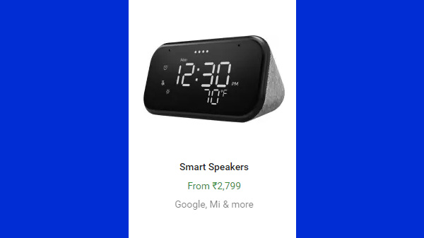 Smart Speakers Starts From Rs. 2,799
