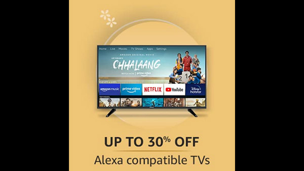 Up To 30% Off On Alexa Compatible TVs