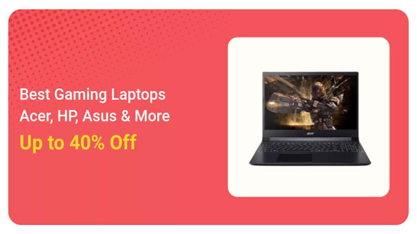 Up To 40% Off On Best Gaming Laptops