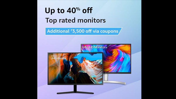 Up To 40% Off On Monitors