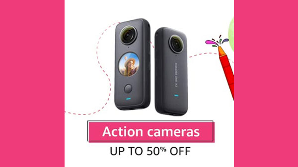Up To 50% Off On Action Cameras
