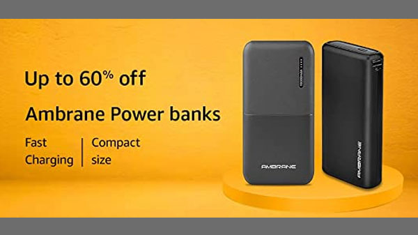 Up To 60% Off On Ambrane Power Banks