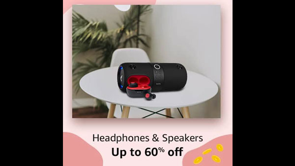 Up To 60% Off On Headphones And Speakers