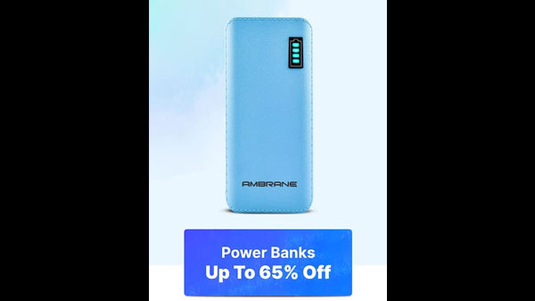 Up To 65% Off On Power Banks