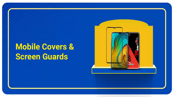 Up To 70% Off On Mobile Covers and Screen Guards