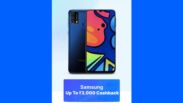 Up To Rs. 3,000 Cashback On Samsung Phones