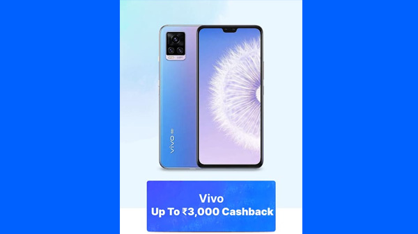 Up To Rs. 3,000 Cashback On Vivo Phones