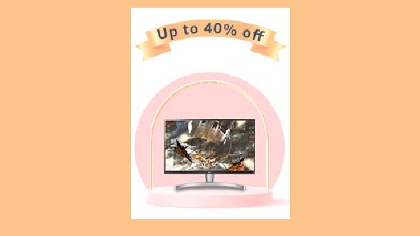 Upto 40% Off On Monitors