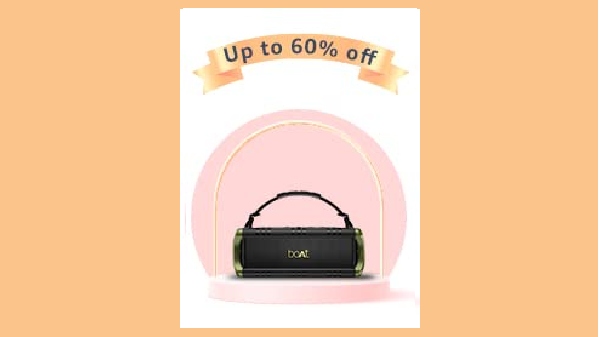 Upto 60% Off On Speakers