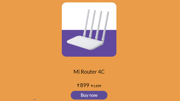 Mi Router 4C