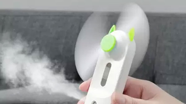 AmiciSmart 2 in 1 Water Spray Mist Handheld Mini Fan USB Rechargeable 