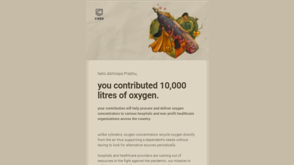Here’s How You Can Use CRED Coins To Donate Oxygen Concentrators 