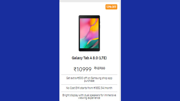 Galaxy Tab A 8.0 (LTE)