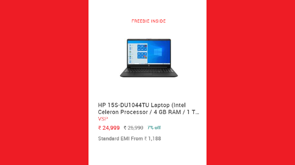 HP 15s-du3047TX Laptop