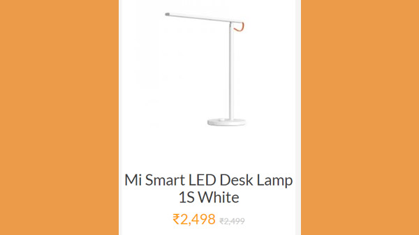 Mi Smart LED Desk Lamp 1S White
