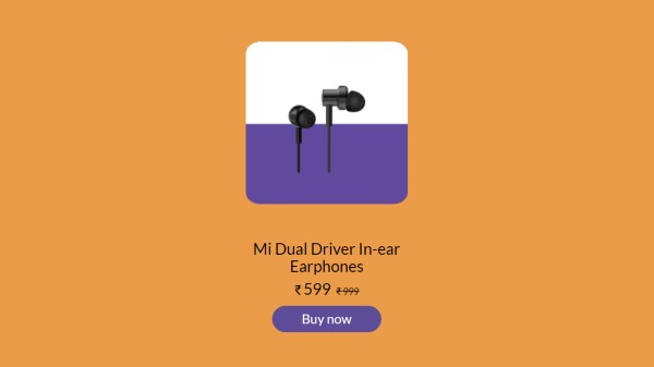 Mi Dual Driver In-ear Earphones