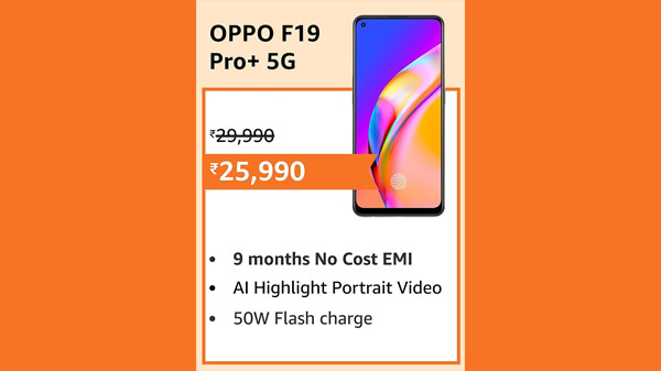 OPPO F19 Pro+ 5G