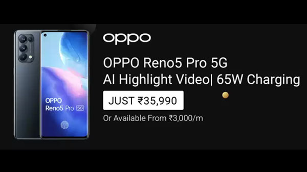 Oppo Reno5 Pro 5G