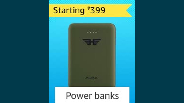 Power Bank Starting From Rs. 399