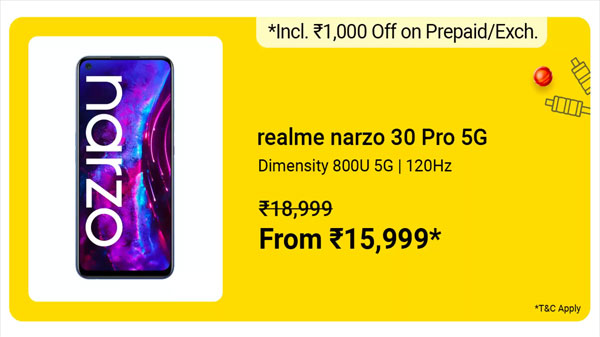 Realme Narzo 30 Pro 5G