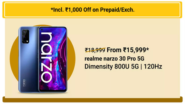 Realme Narzo 30 Pro 5G