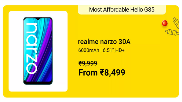 Realme Narzo 30A
