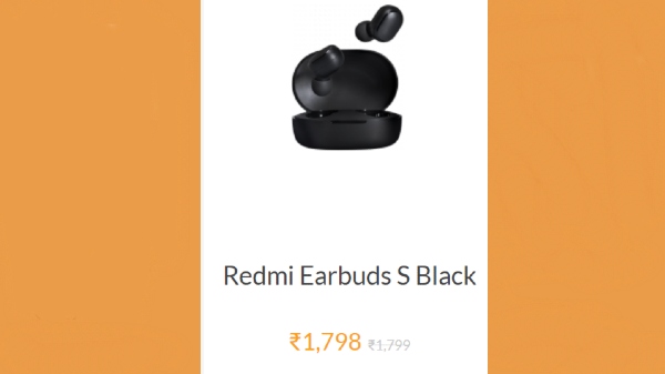 Redmi Earbuds S Black