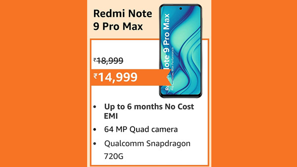 Redmi Note 9 Pro Max