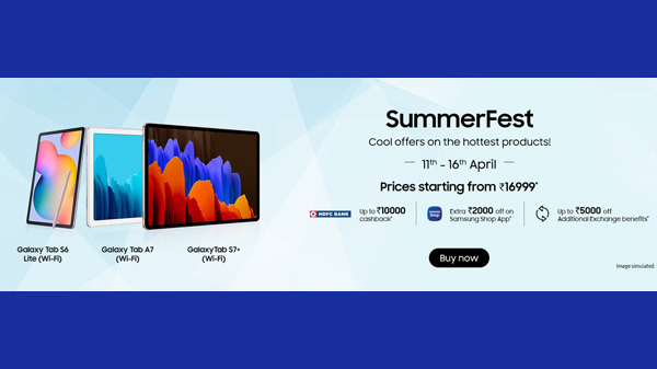 Samsung Summer Fest 2021: Discounts On Samsung Tablets