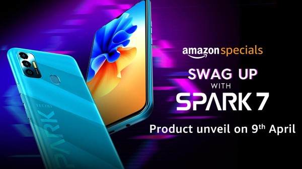 Tecno Spark 7 (Launch On 9th April)