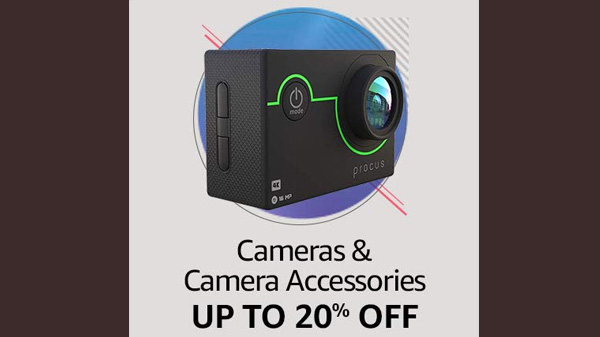 Up To 20% Off On Camera And Accessories
