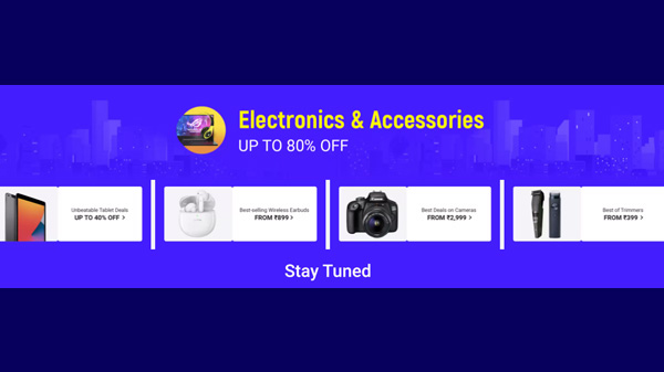 Up To 80% Off On Electronics And Accessories
