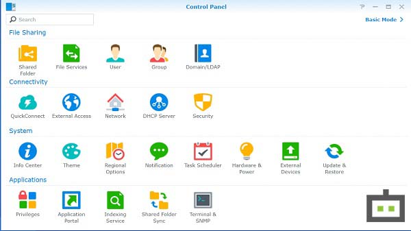 Control Panel For Important Settings