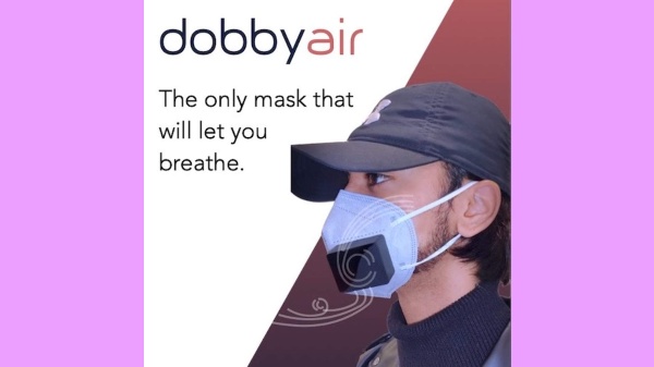 DOBBYAIR Smart Mask - Electronic Active Respirator Reusable Mask