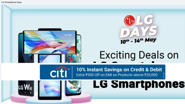 Flipkart LG Days Sale 2021