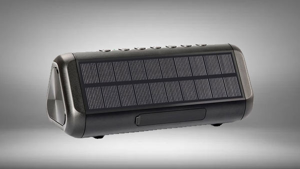 Friengood IPX6 Waterproof Portable Solar Wireless Bluetooth 4.2 Speaker 