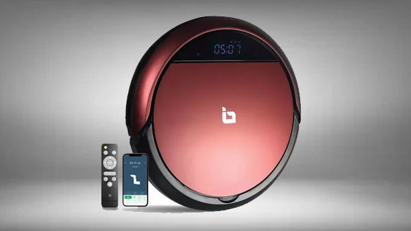 iBELL RV1926R Robotic Floor Cleaner with 2 in 1 Mopping and Vacuum