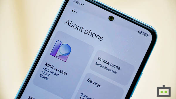 Redmi Note 10S Software Experience: MIUI 12.5 Based on Android 11