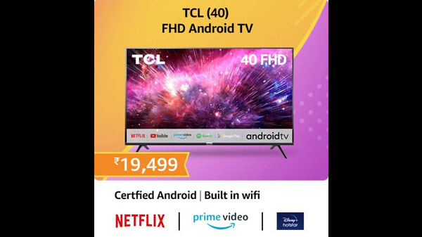 TCL 100 cm (40 inches) Full HD Certified Android Smart LED TV 40S6500FS
