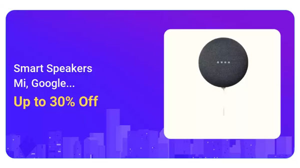Up To 30% Off On Smart Speakers