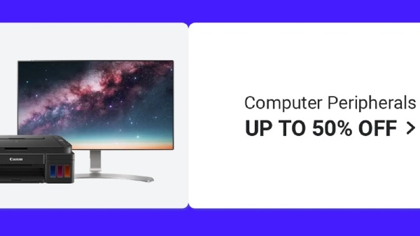 Up To 50% Off On Computer Peripherals