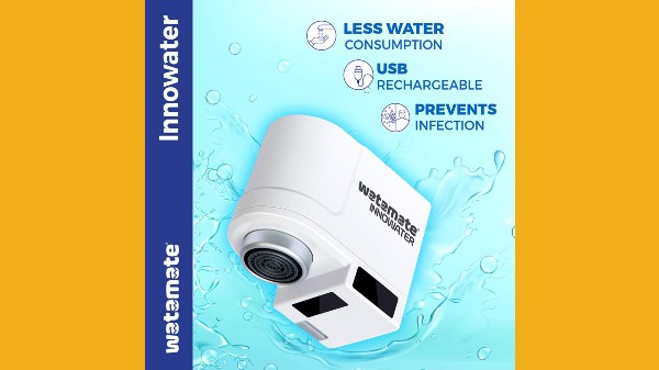 Watamate Innowater, Automatic Touchless Water Saving Faucet for Kitchen Taps with Sensor, ABS Plastic