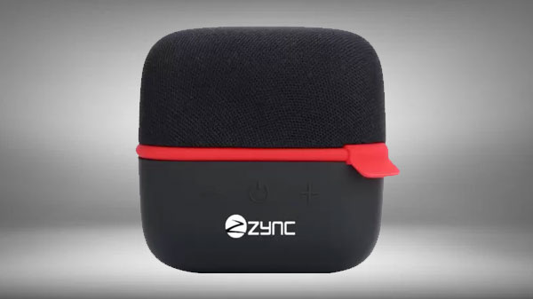 Zync Wireless Cube Portable Bluetooth Speaker (Black)