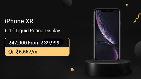 Apple iPhone XR (White, 128 GB)