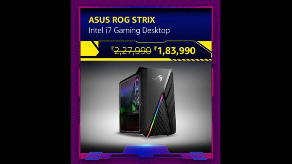 ASUS ROG Strix GT35 Intel Core i7 10700KF 10th Gen Gaming Dekstop