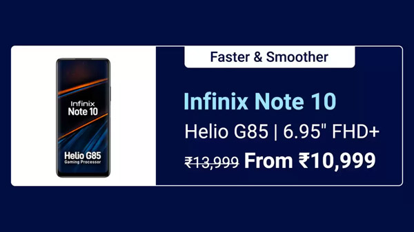 Infinix Note 10 (7° Purple, 128 GB)  (6 GB RAM)