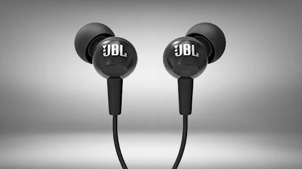 JBL C100SI by Harman In-Ear Deep Bass Headphones with Mic