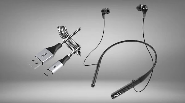 Mivi 6 Feet Type C Cable with Khali Tough Bullet Proof Material (Black)